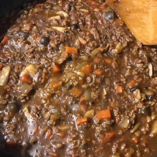 きのこ4種　甘口キーマカレー